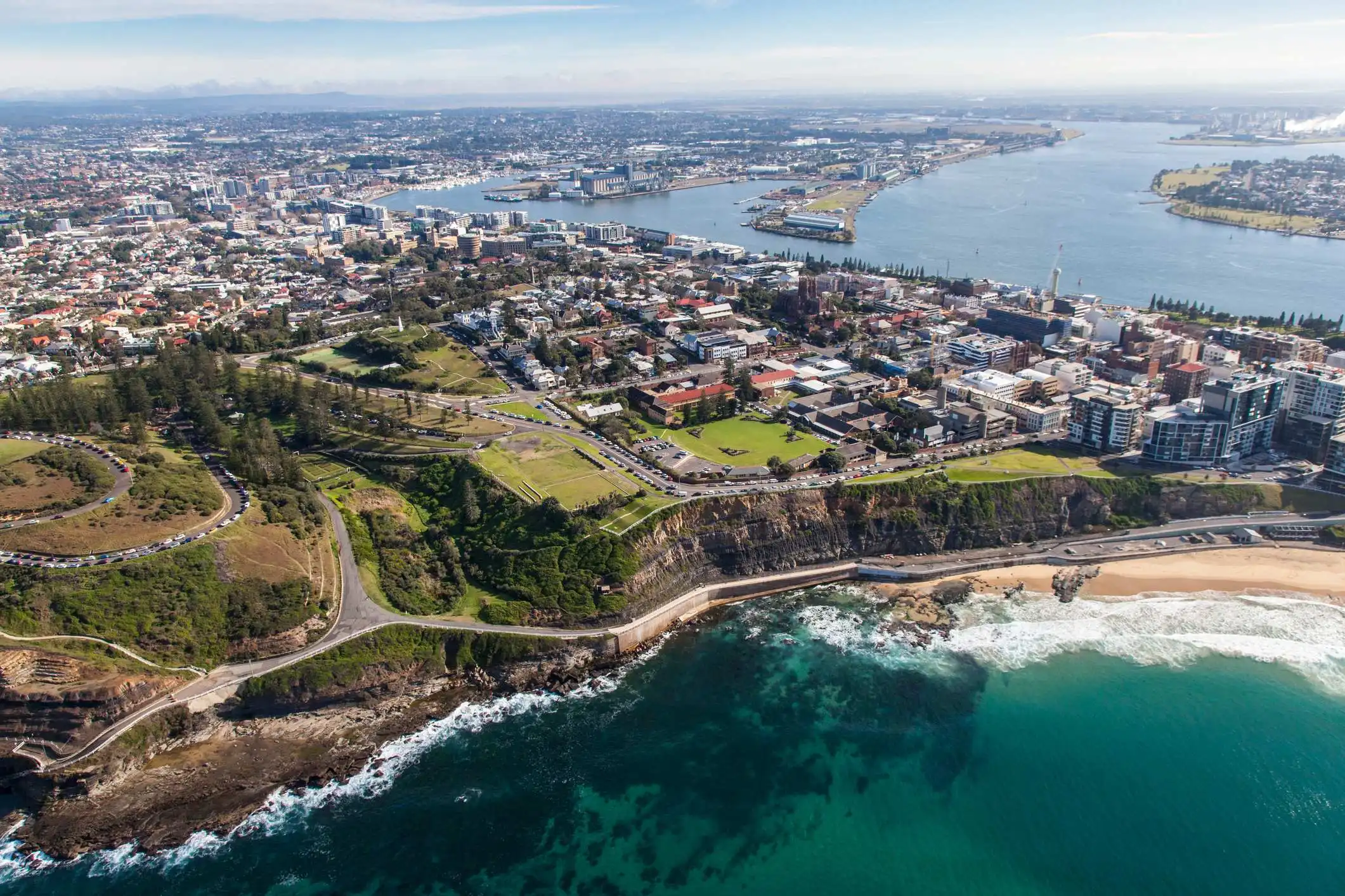 top-view-of-newcastle-australia