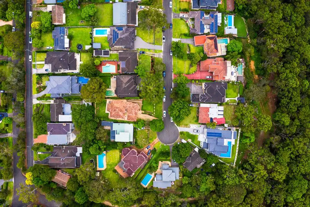 sydney-suburban-houses-aerial-shot