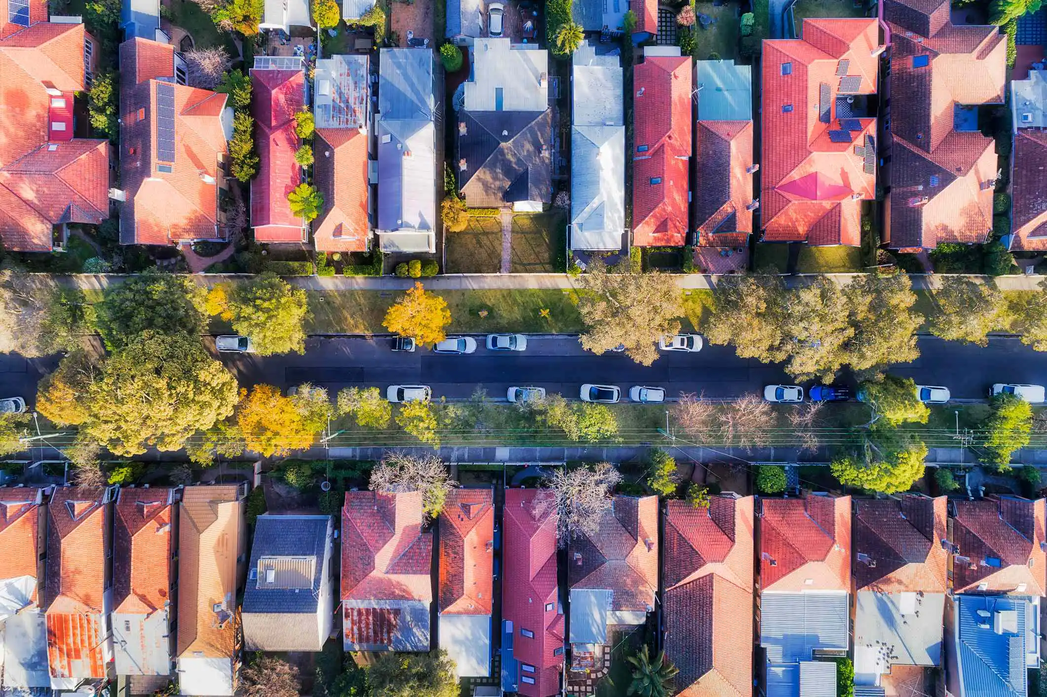 top-view-of-properties-houses-suburb