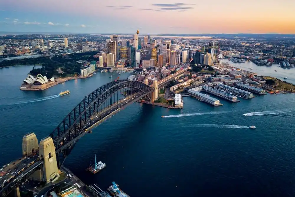 sunset-sydney-harbour